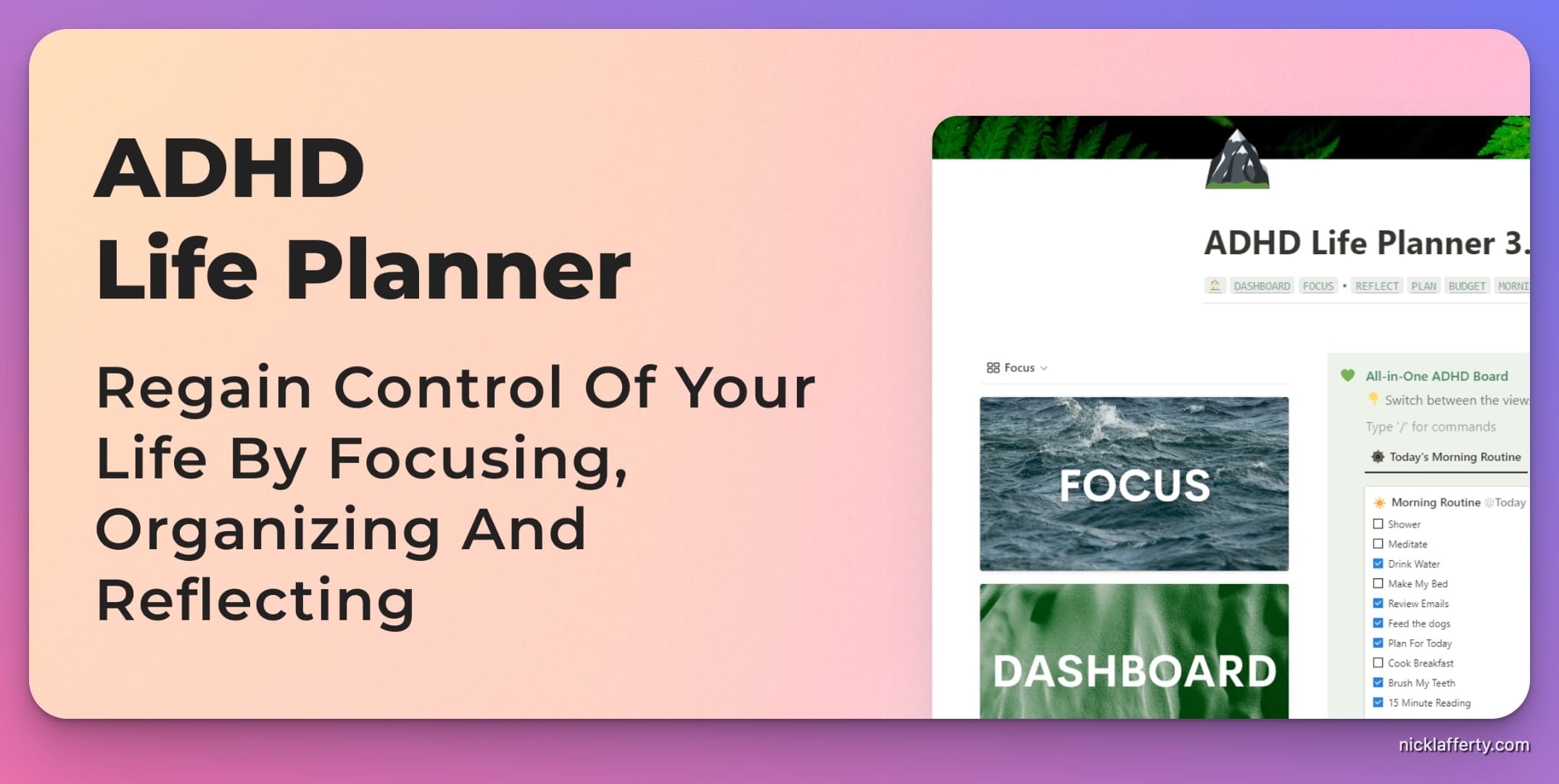ADHD Life Planner