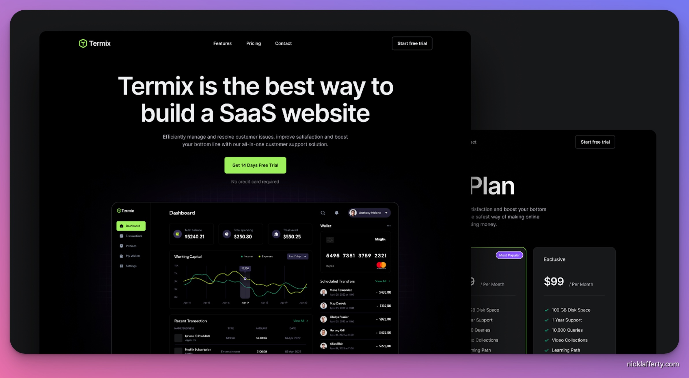 Framer Termix Template