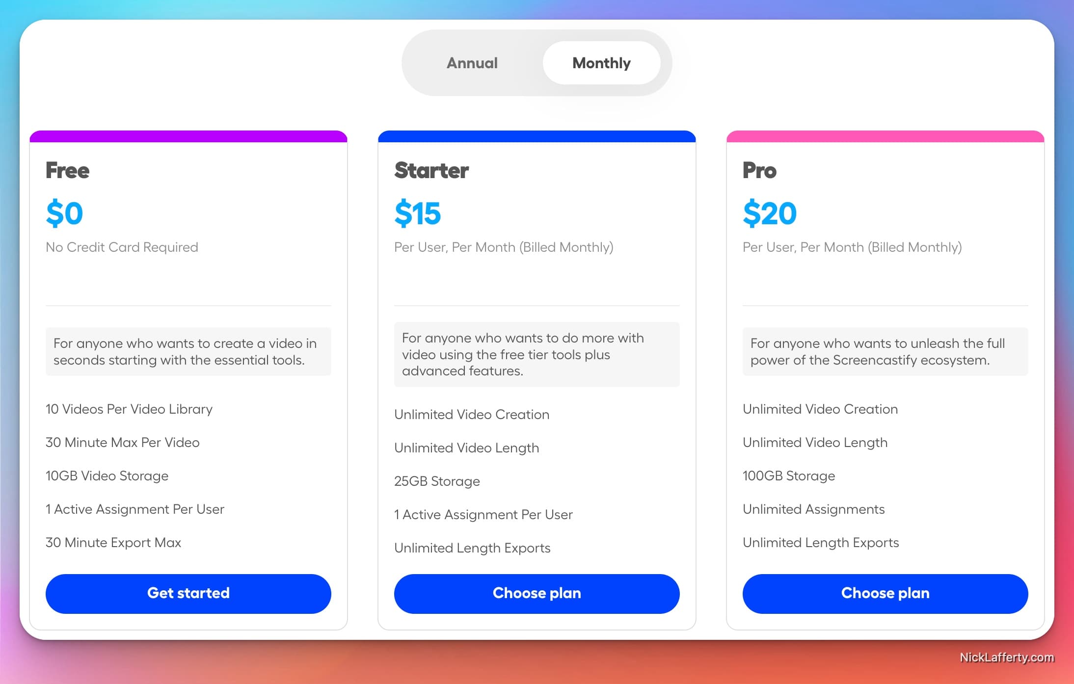 Screencastify pricing