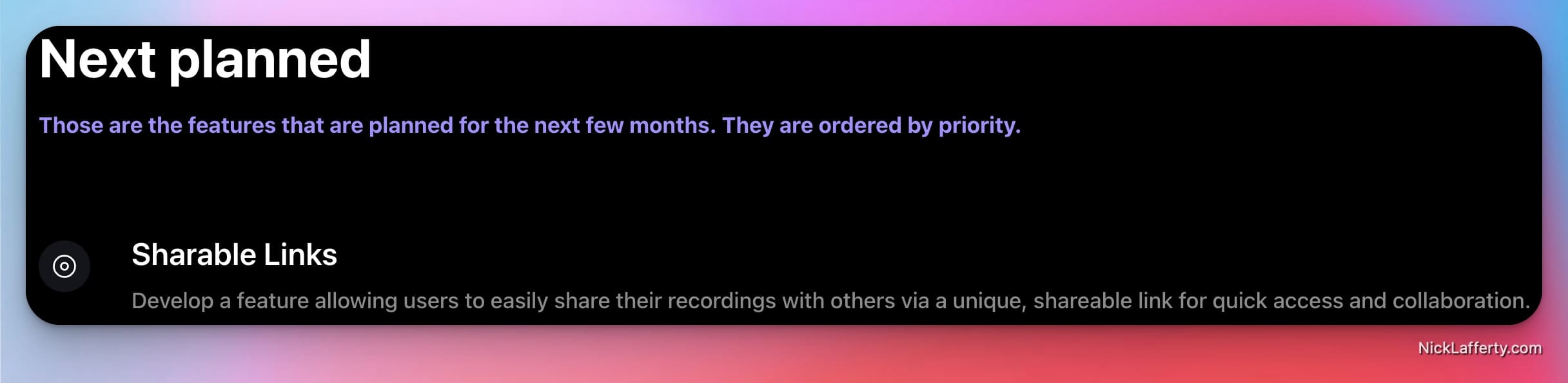Screen Studio Up Next Features