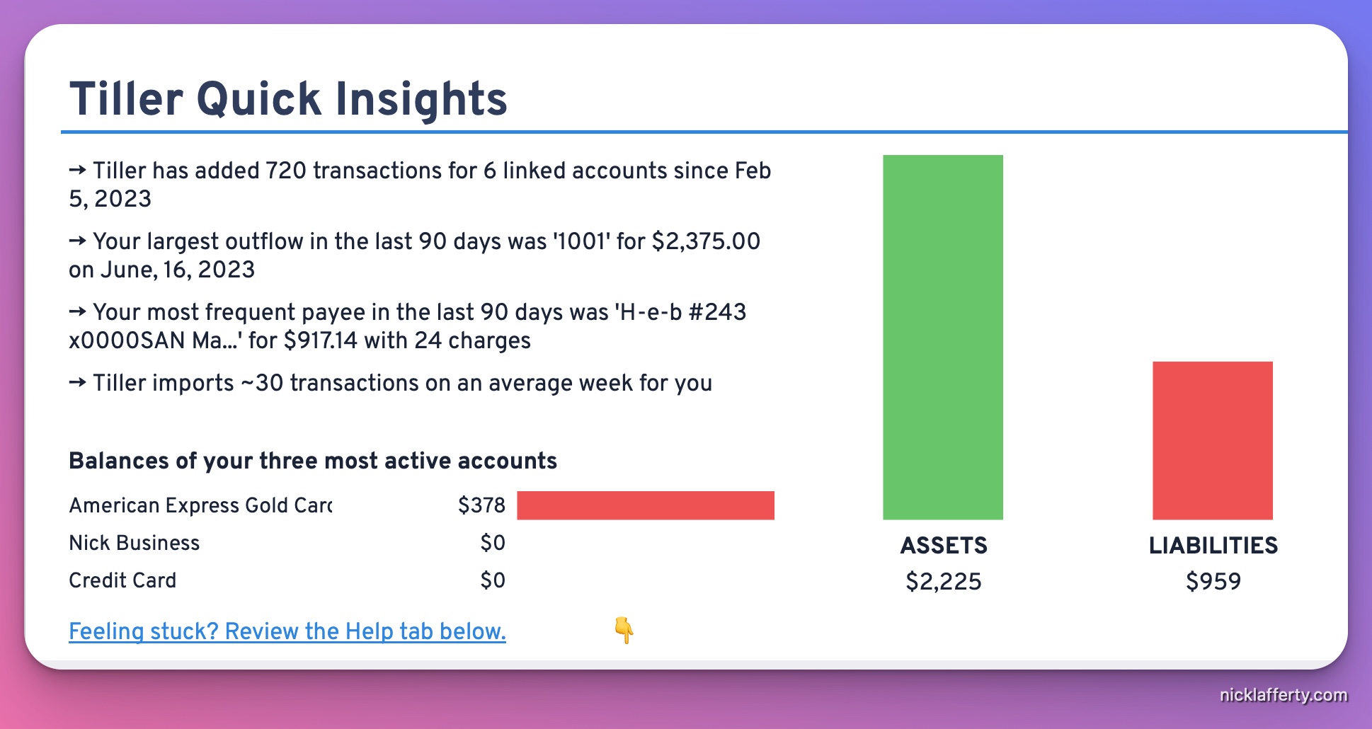 Tiller Foundations Template